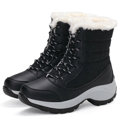 Amelia – Warme Damen-Snowboots mit Plüschfutter