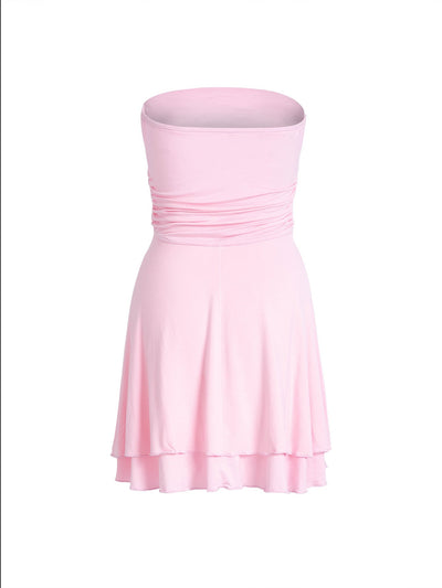 Sara – Enges Sommerkleid mit Rüschen