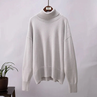 Locker gestrickter Pullover