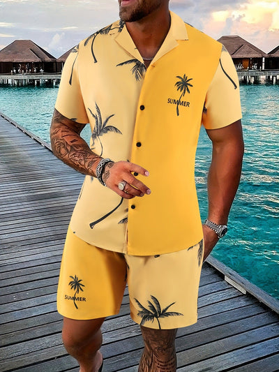 Norman – 3D-gedruckter Kurzarm-Shorts-Anzug
