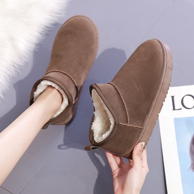 Brenda – Dicke Plüschstiefel für Damen