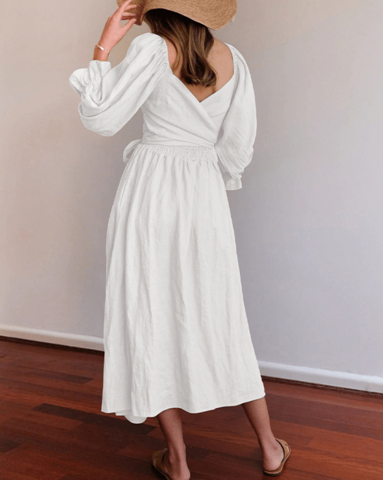 Tana | Französisches Kleid mit Rüschensleeves