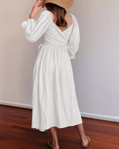 Tana | Französisches Kleid mit Rüschensleeves