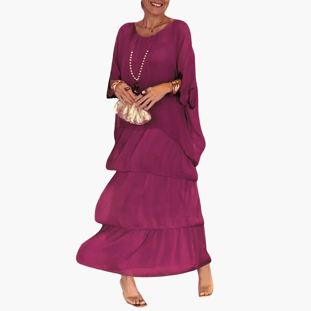 Regina | Elegantes langes Kleid