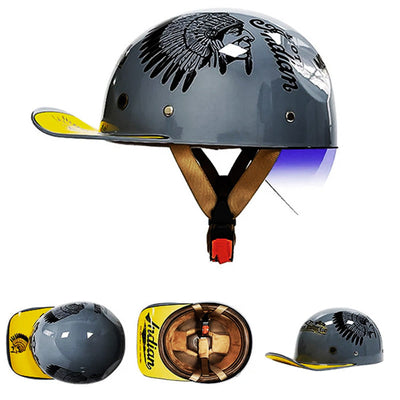 Motorrad Baseballhelm - DOT-zugelassen