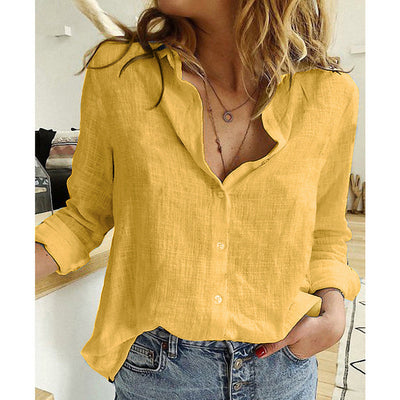 Natalie – Lässiger Button-Down Cardigan mit langen Ärmeln