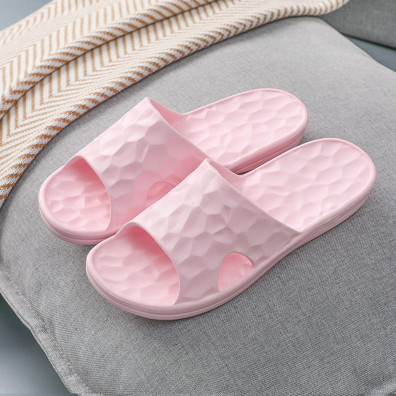 Jane – Geometrische Sommerschuhe für Zuhause und Badezimmer