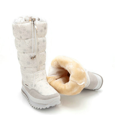 Claire – Damen Winterstiefel mit warmem Kunstfell
