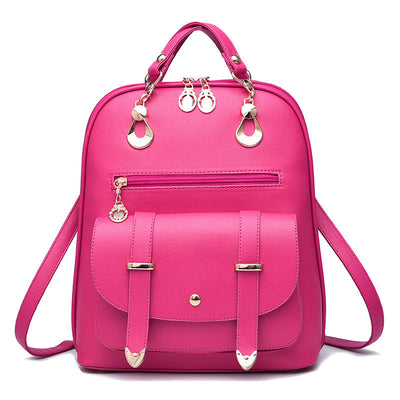 Jasmine – Modischer Rucksack aus veganem Leder für Damen