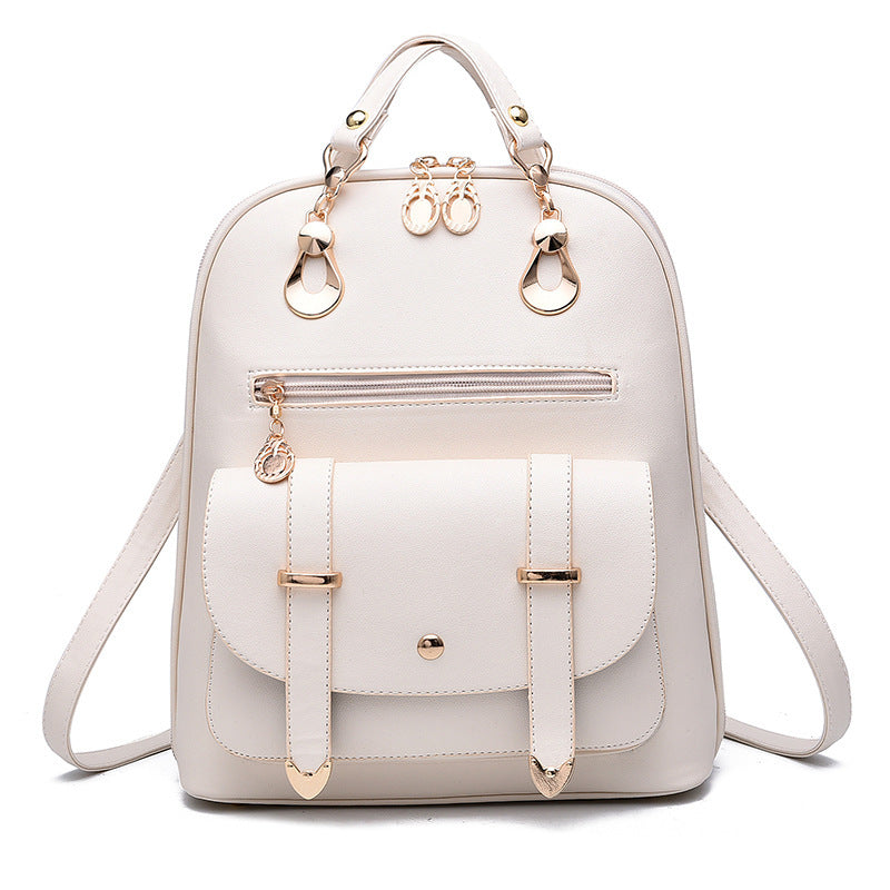 Jasmine – Modischer Rucksack aus veganem Leder für Damen