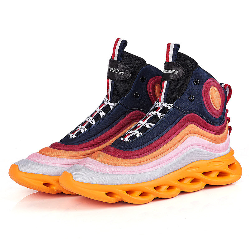 Raymond – Regenbogenfarbene Herrenschuhe