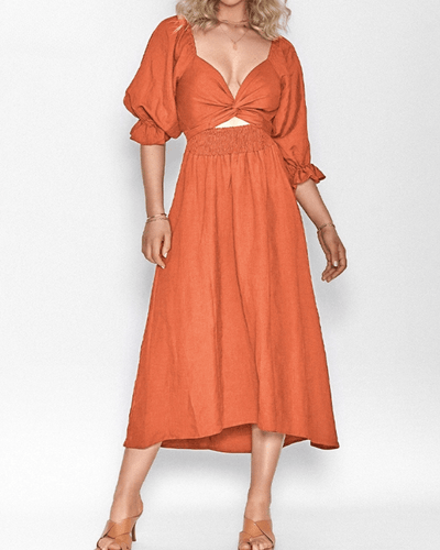 Tana | Französisches Kleid mit Rüschensleeves