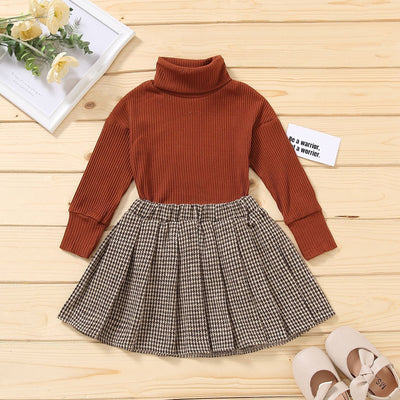Kelly – Kinder Rock und Rollkragen-Outfit für den Herbst