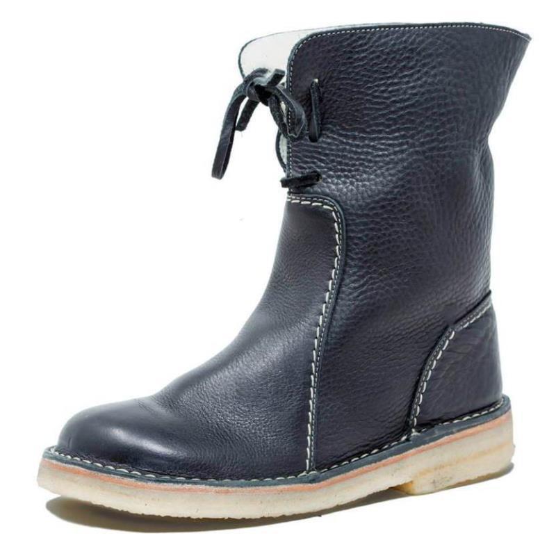 Megan – Warme Damenstiefel mit Kunstfell