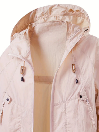 Lucan | Wasserdichter Outdoor-Windbreaker mit verstellbarer Kapuze