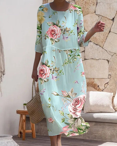 Mara™ | Elegante Blumenrobe