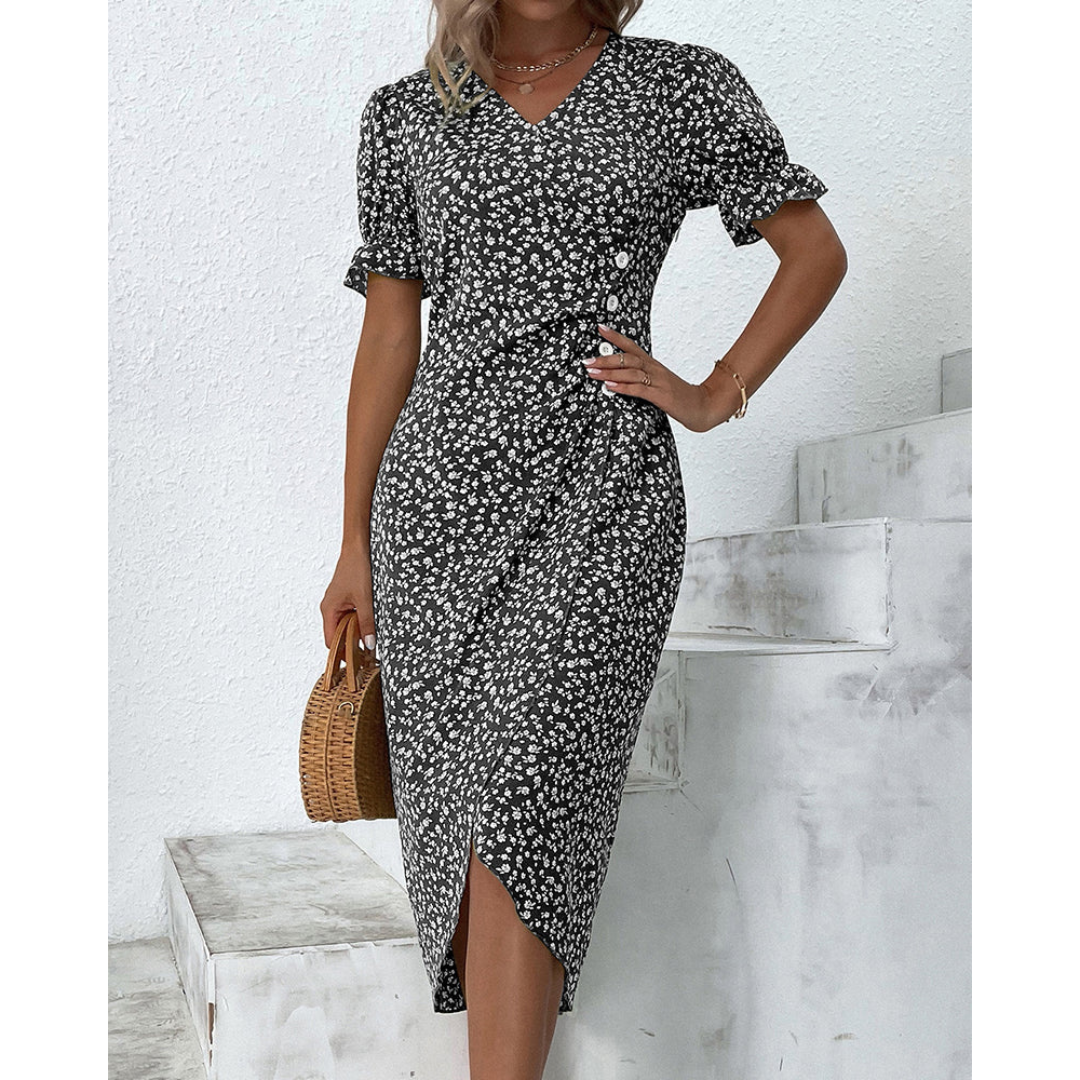 Erna® | Figurbetontes Wickelkleid
