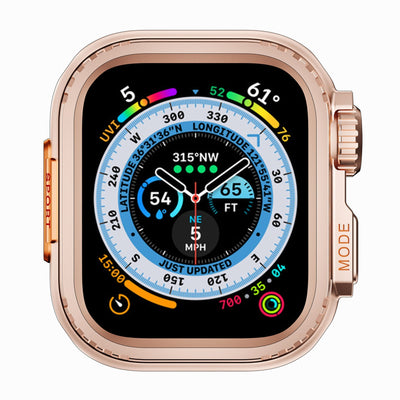 ULTRA LOOK-Robustes Titanlegierungsgehäuse für die Apple Watch