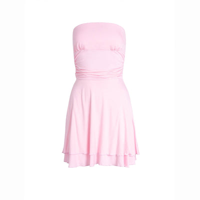 Sara – Enges Sommerkleid mit Rüschen