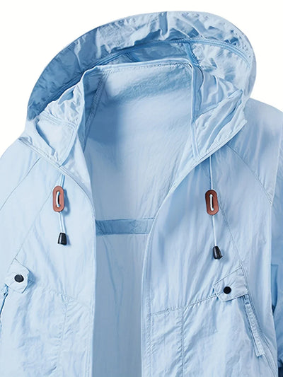 Lucan | Wasserdichter Outdoor-Windbreaker mit verstellbarer Kapuze