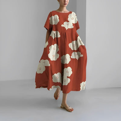 CÉLESTINE | Bohème Blumenkleid für einen natürlichen und romantischen Stil
