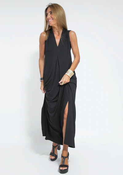 Elfleda - Langes Kleid mit Weste