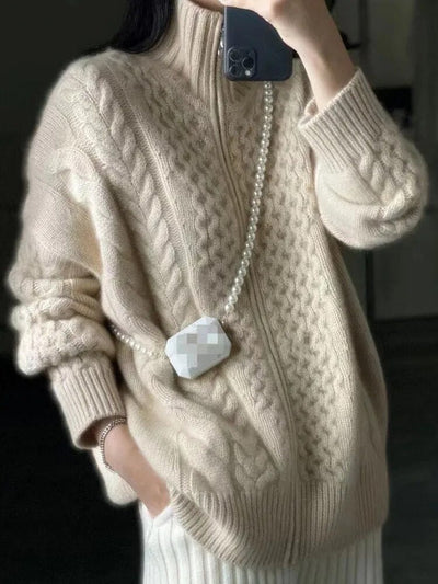 Poloshirt aus gestricktem Kaschmir von Couture