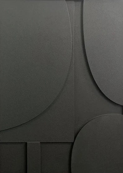 Geometrische Kontur Kunstkollektion Kunstwerk