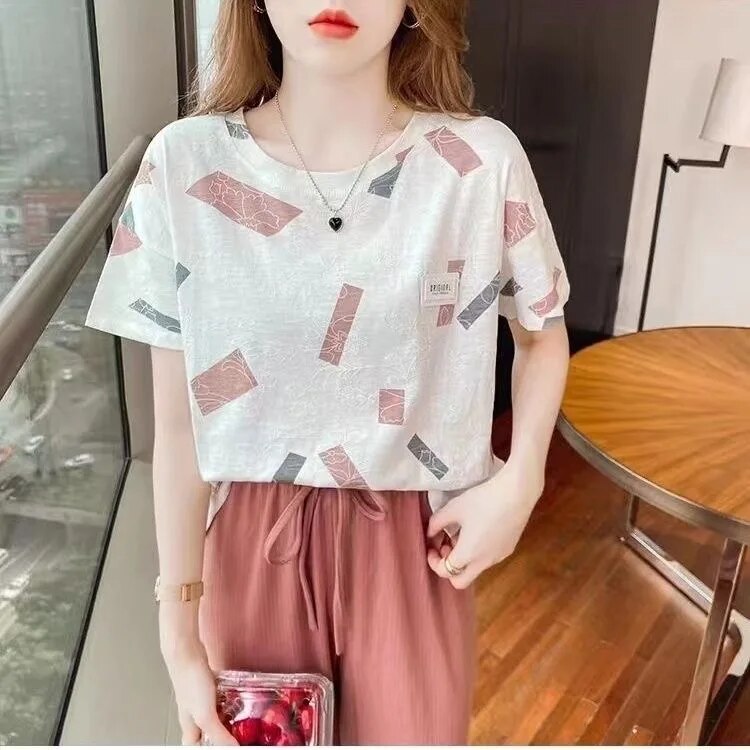 Sommer-T-Shirt für Frauen