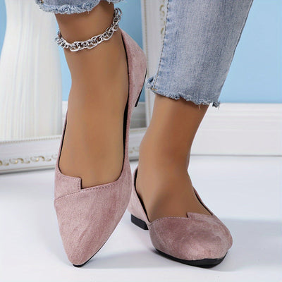 Damen Ballerinas | Elegantes Design | Komfortsohle | Weiches Kunstleder | Rutschfest