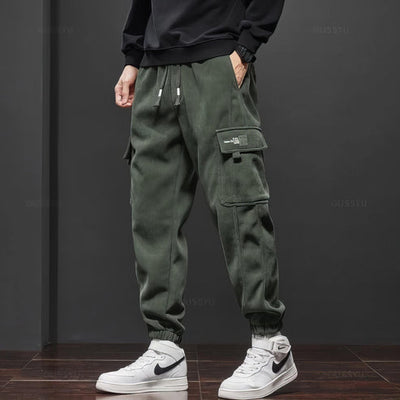 Herren-Cord-Fleece-Hose