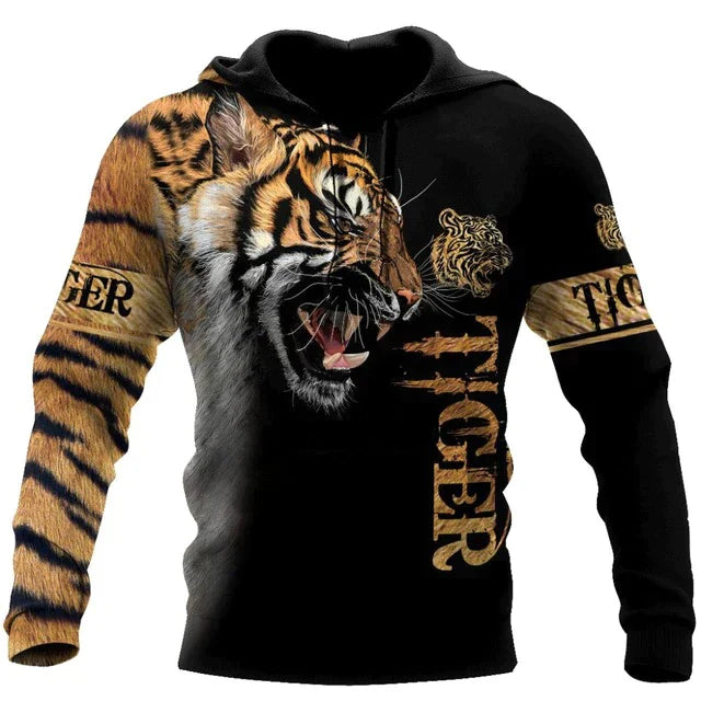 Laysos® | Tiger Kapuzenpullover