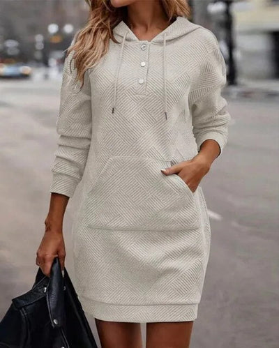 Eleganter langer Winterpullover