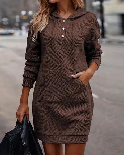 Eleganter langer Winterpullover