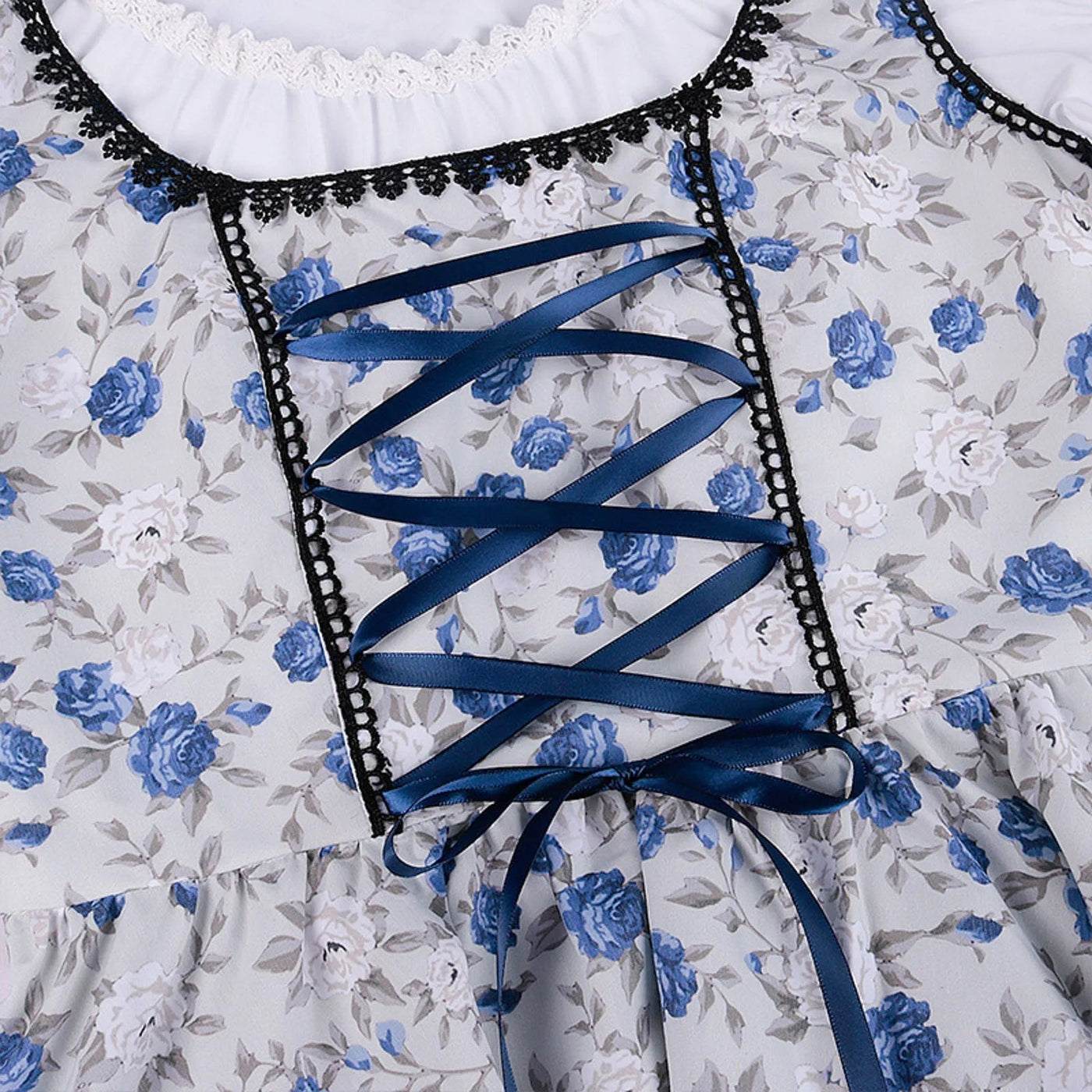 Damen Dirndl Kleid Baumwolle Traditionell Trachtenkleid Elegant