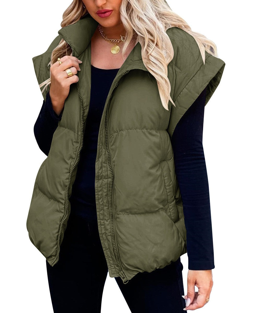 Damen Weste Ärmellos - Winter Stil