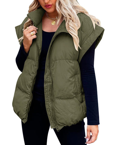Damen Weste Ärmellos - Winter Stil