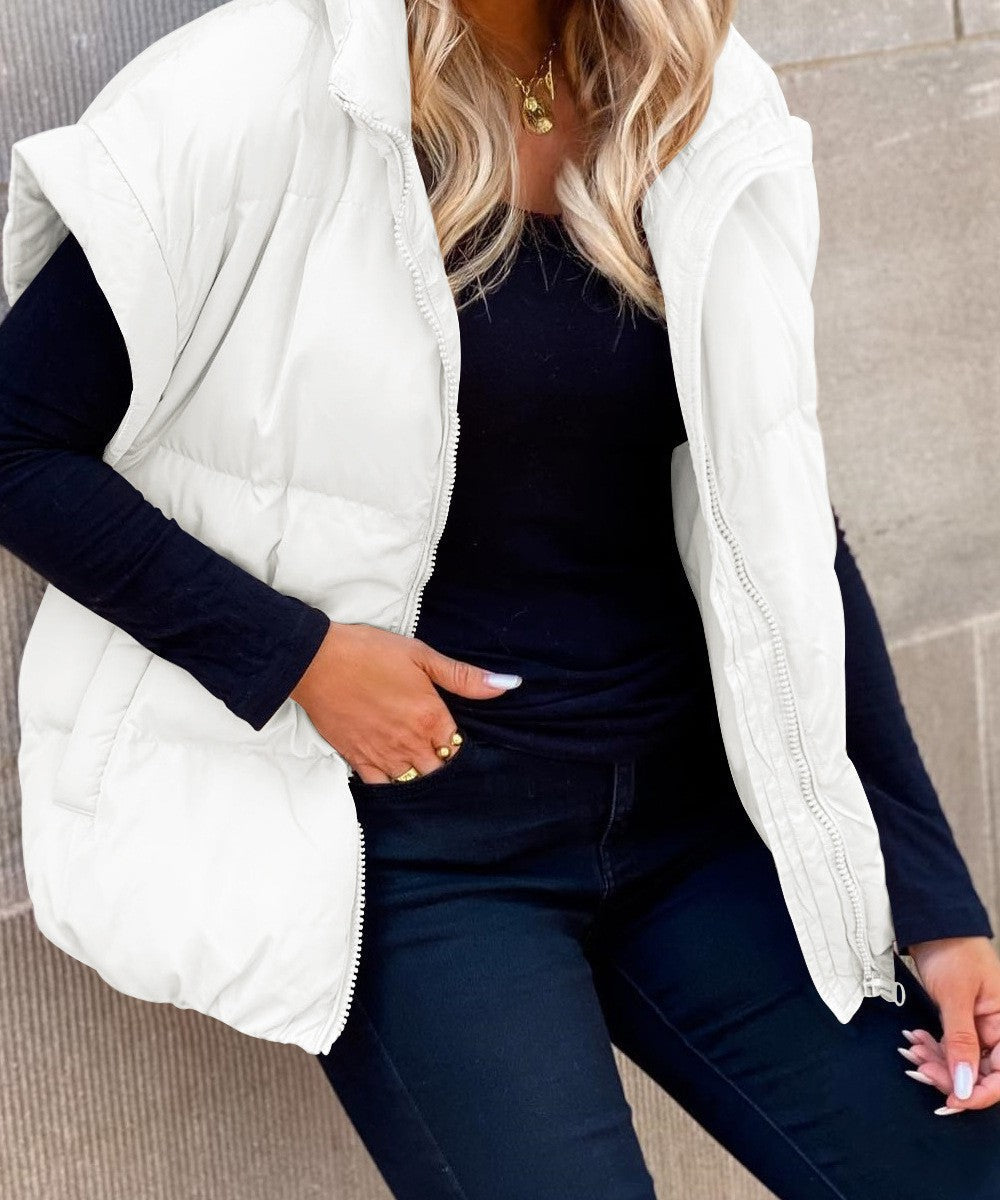 Damen Weste Ärmellos - Winter Stil