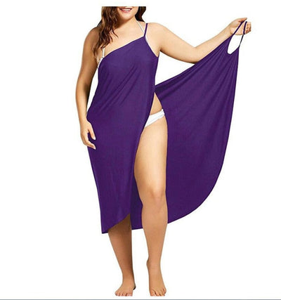 Bikini jurk met overslag