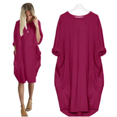 Emily™ | Bequemes Kleid mit Taschen