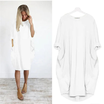 Emily™ | Bequemes Kleid mit Taschen