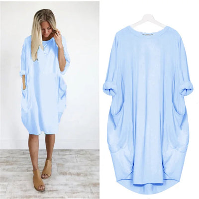 Emily™ | Bequemes Kleid mit Taschen