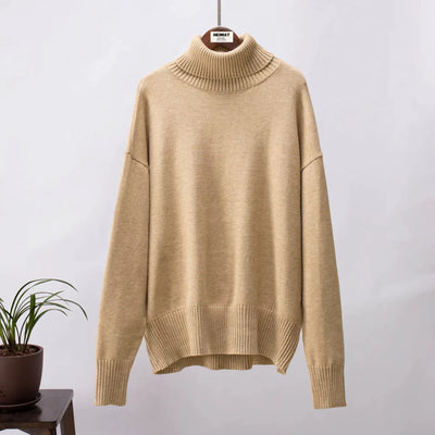 Locker gestrickter Pullover