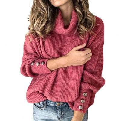Lia - Oversize-Pullover mit Rollkragen