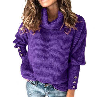 Lia - Oversize-Pullover mit Rollkragen