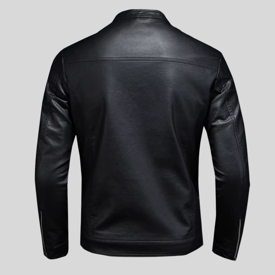 BLACKSON™ | LÄSSIGE LEDERJACKE