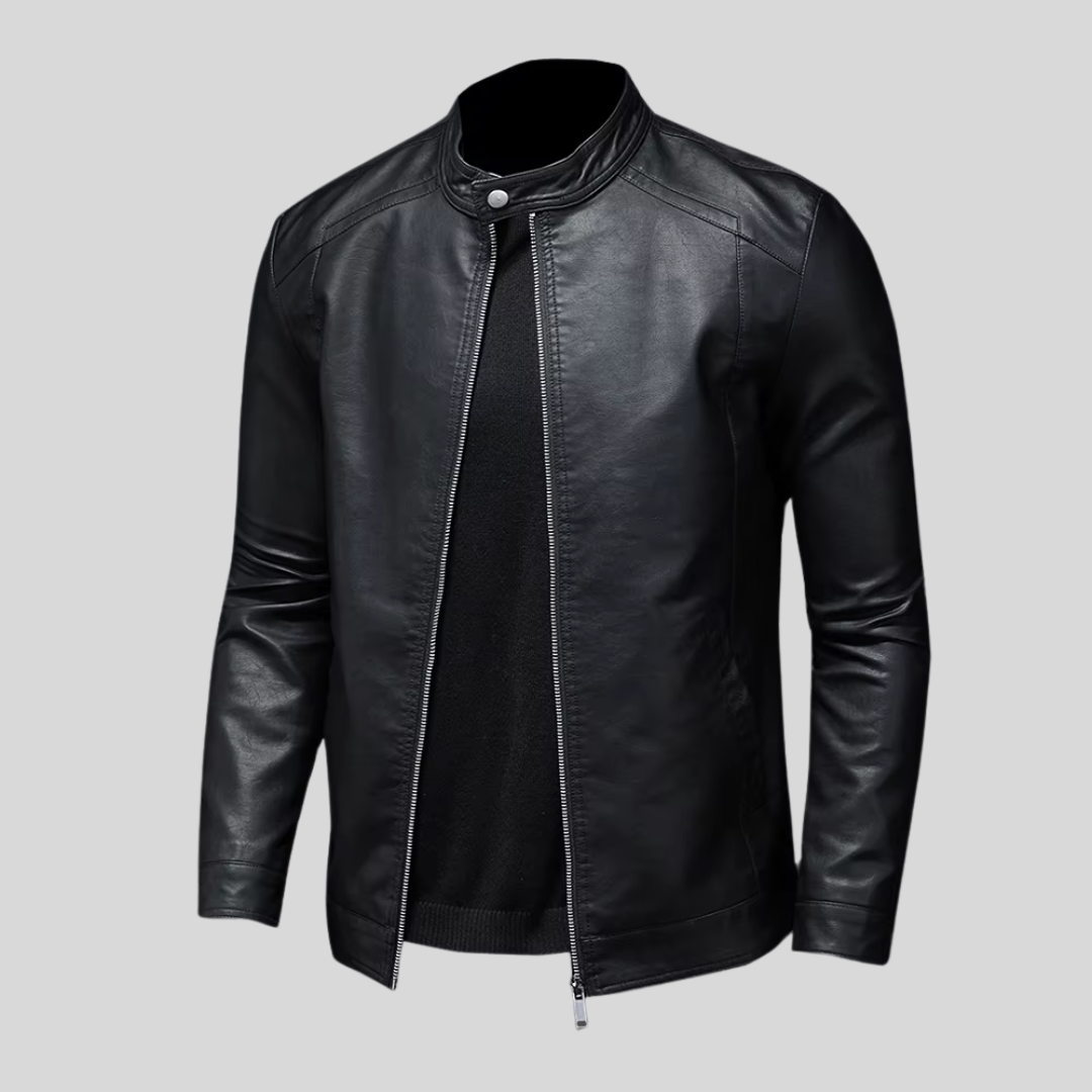 BLACKSON™ | LÄSSIGE LEDERJACKE