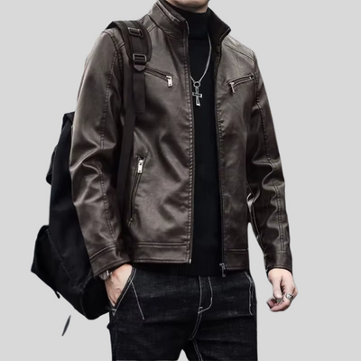 RENZO™ | LEDERJACKE