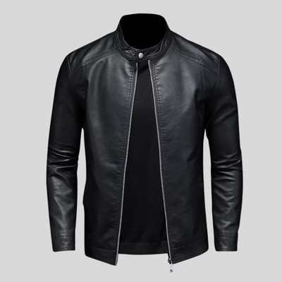 BLACKSON™ | LÄSSIGE LEDERJACKE