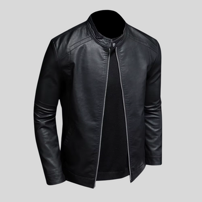 BLACKSON™ | LÄSSIGE LEDERJACKE